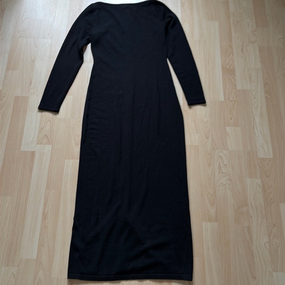 Reformation black maxi knit button down dress, size S - Picture 8 of 15